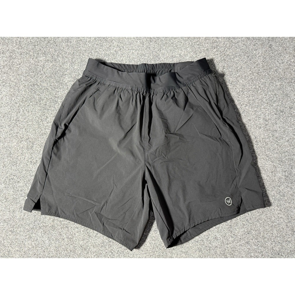 Whoop Any-Wear Performance Shorts Mens Medium Black 4.0 Pocket‎ Lined 6"